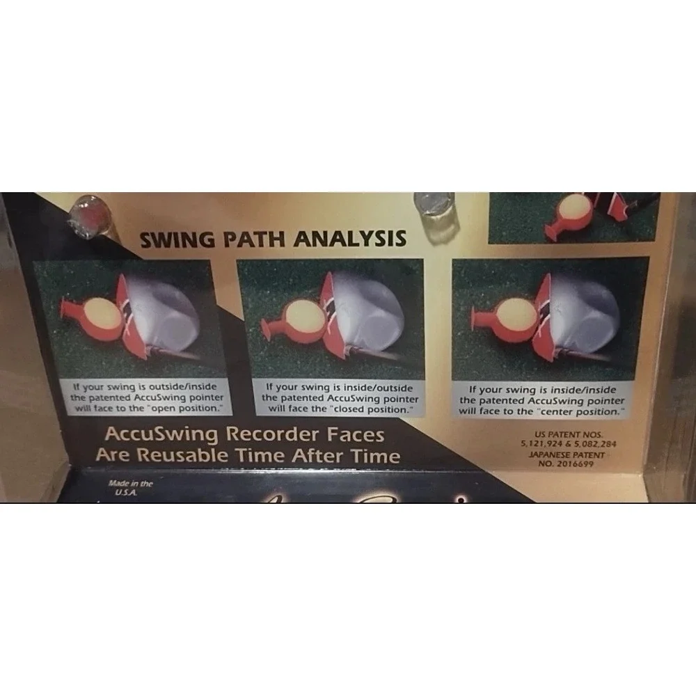 Accu Swing Golf Training System Vintage New Sealed Reusable Aid BRAND NEW